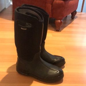 Bogs thermal rain boot, black, size 10